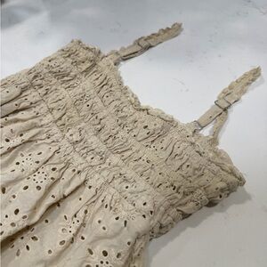URBAN Romantics Cream Eyelet Dress